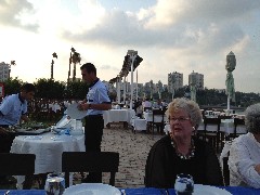 Celia Wilson; Turkey; Farewell Dinner Local Restaurant (Capa Restaurant)